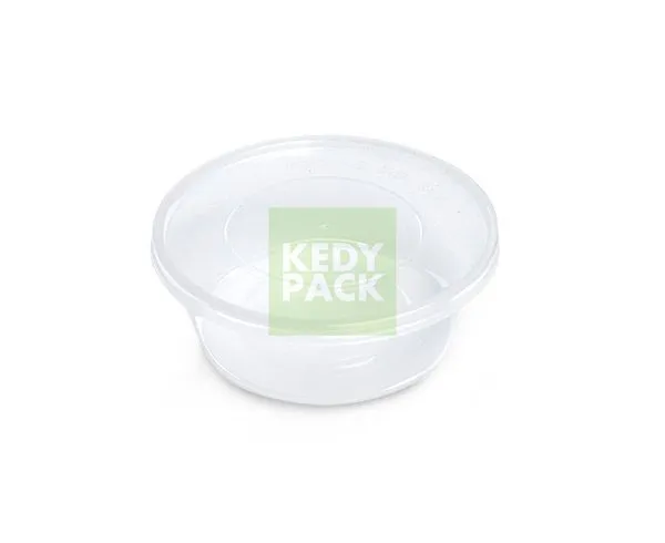 Pot Rond Rigide et Couvercle