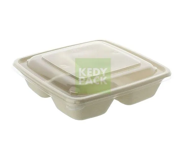 Barquette en Pulpe multip compartiment