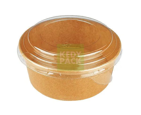 Bol carton + Couvercle anti-buée