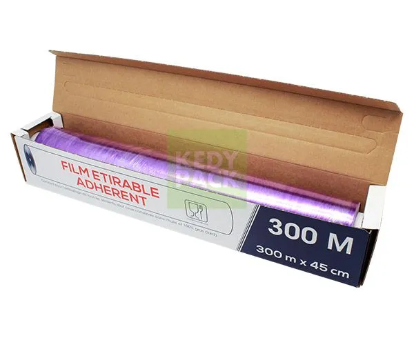 Film Alimentaire avec sa boîte