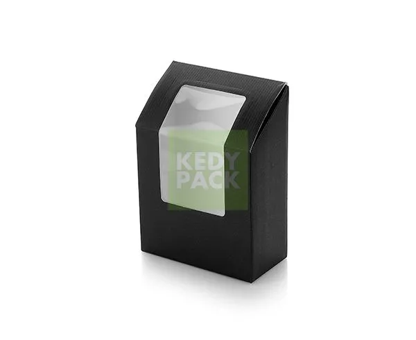 Boîte wrap avec fenêtre transparent