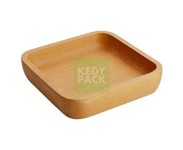 Coll. vaisselle bois d'hêtre CARRE