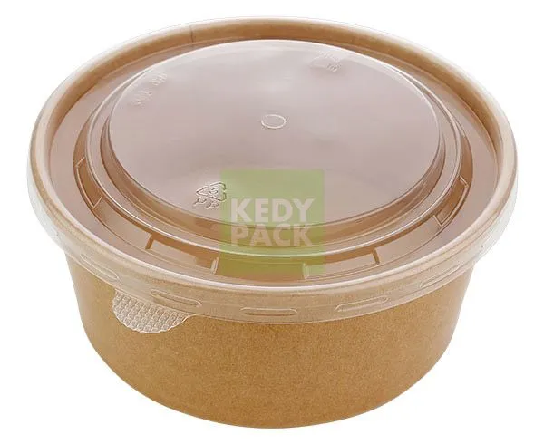 Bol carton + Couvercle micro-ondable