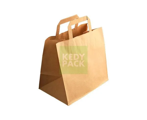 Sac papier kraft avec poignée