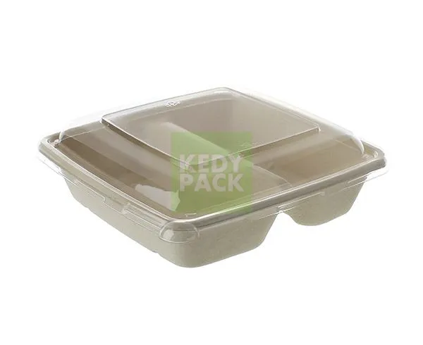 Barquette en Pulpe multip compartiment